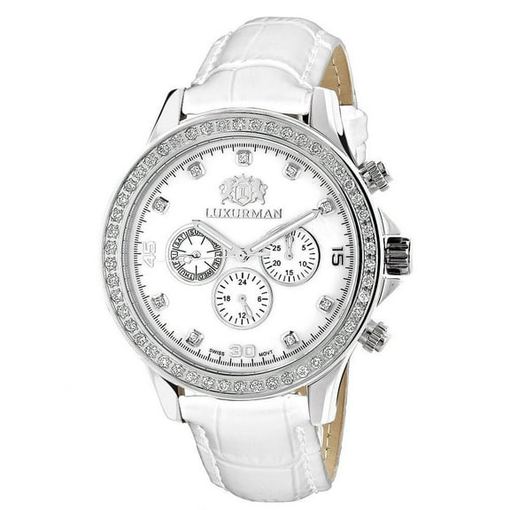 Liberty Stainless Steel Men's Diamond Watch