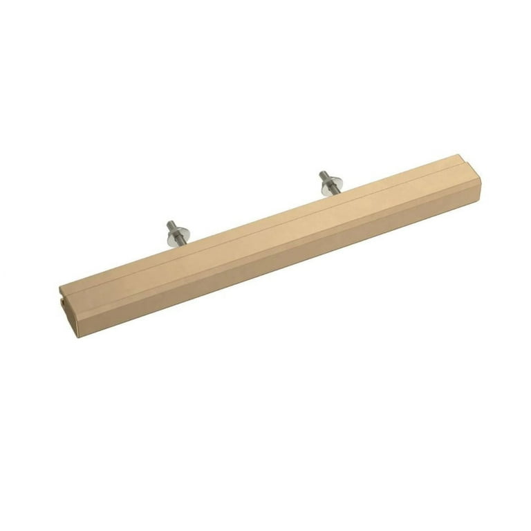 Tapered Edge 2 in. to 8-13/16 in. (51 mm to 224 mm) Champagne Bronze Adjustable Drawer Pull Tapered Edge 2 in. to 8-13/16 in. (51 mm to 224 mm) Champagne Bronze Adjustable Drawer Pull