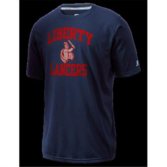 Liberty University Athletic Tee - Navy - Extra Large