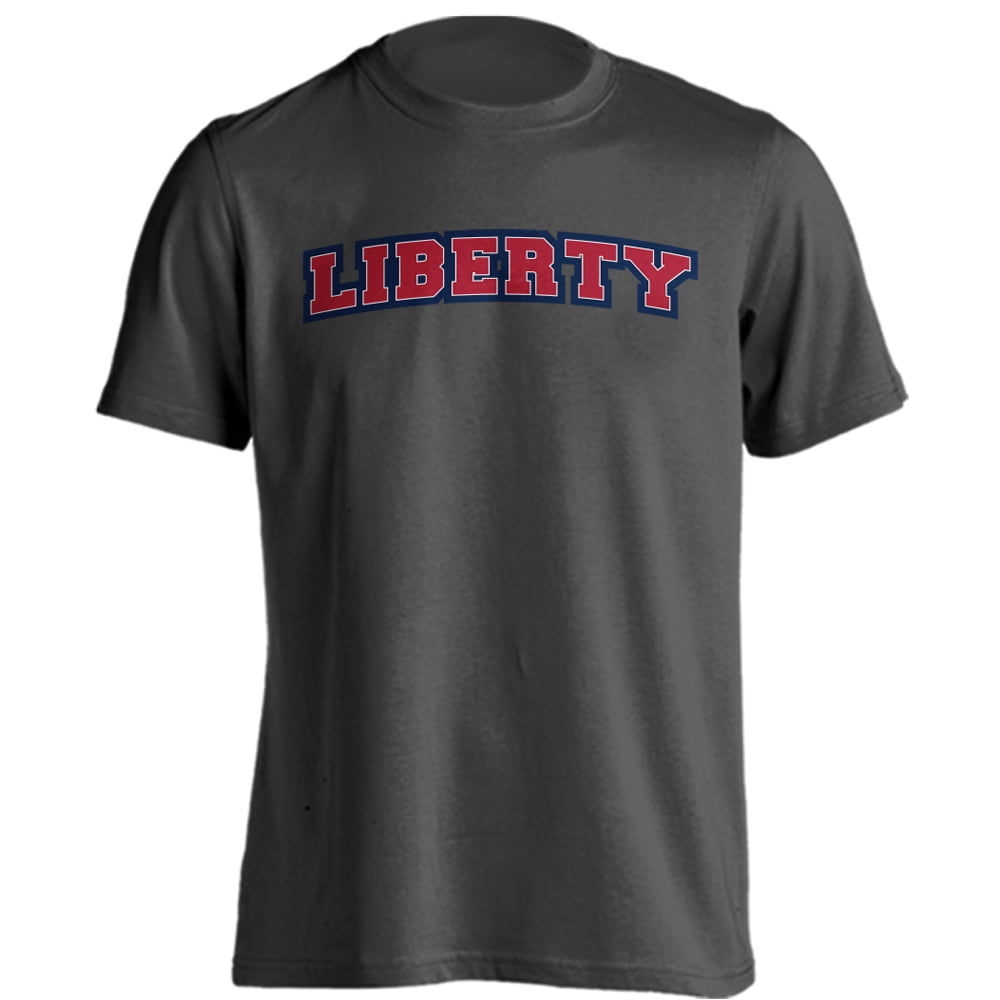 Liberty Flames Alumni Arch T-Shirt - Officially Licensed, Vibrant School Colors | Fan Apparel 2 thumbnail image