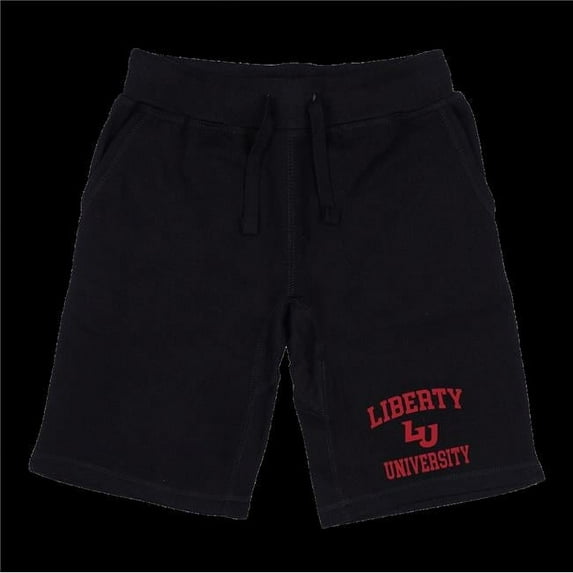 Liberty University Flames Seal Shorts, Black - Large