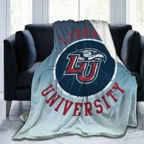 Liberty University Fleece Blanket, Very Soft Microfiber Flannel Blanket for Couch Warm and Cozy for All Seasons