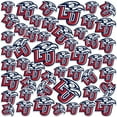 thumbnail image 1 of Liberty University Primary Logo 50ct Vinyl Large Deluxe Stickers Variety Pack - Laptop, Water Bottle, Scrapbooking, Tablet, Skateboard, Indoor/Outdoor, 1 of 4