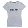 thumbnail image 1 of Liberty University Women Seal Tee Shirt - Heather Grey - Extra Large, 1 of 1