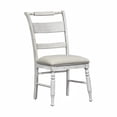 thumbnail image 1 of Liberty Furniture Industies, INC Whitney Slat Back Side Chair (RTA) in Antique Linen w/ Weathered Gray, 1 of 3