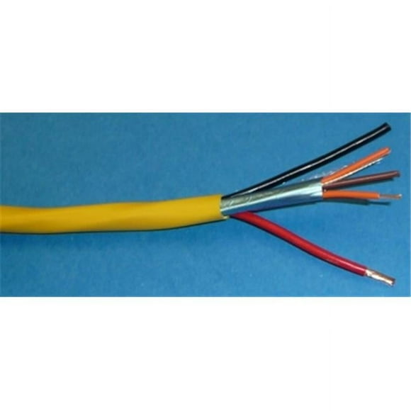 Liberty Wire & Cable 9020126 Somfy SDN Non-Plenum Control Cable Reel, Yellow