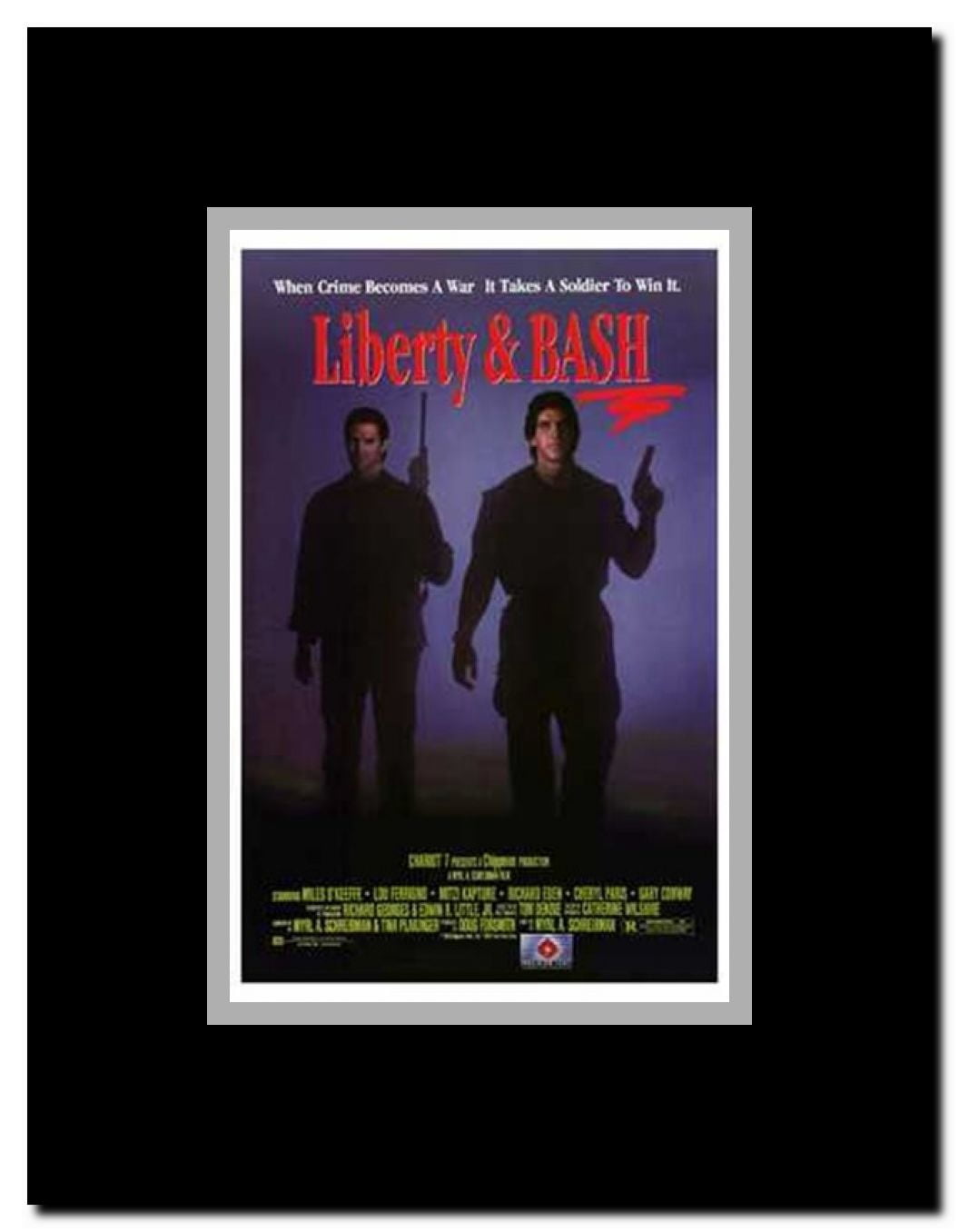 Liberty and Bash Framed Movie Poster