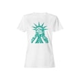 thumbnail image 1 of Liberty in Tears Graphic Design Women's T-shirt, 1 of 3