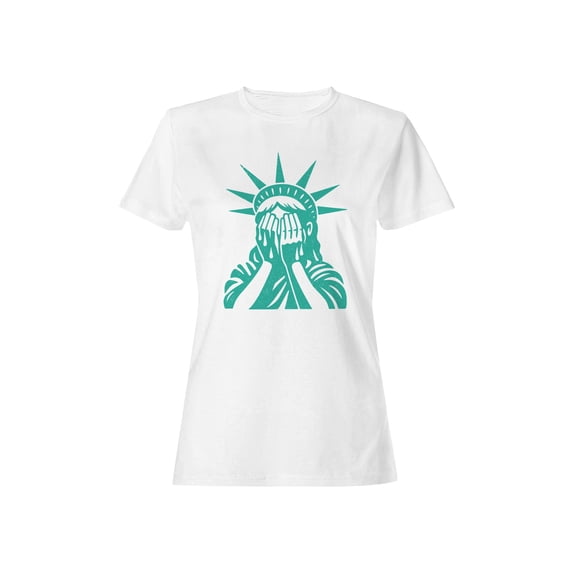 Liberty in Tears Graphic Design Women's T-shirt