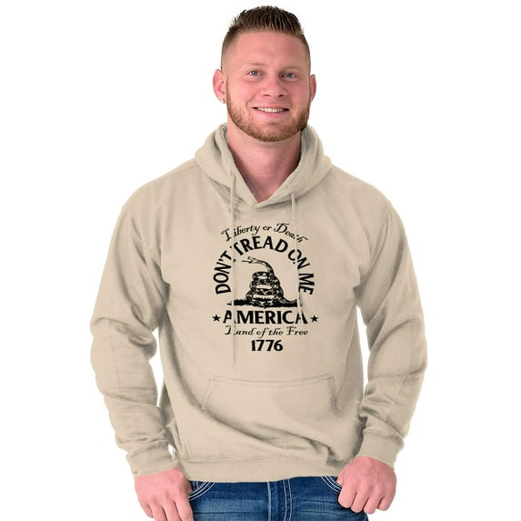 Liberty or Death Don’t Tread On Me Hoodie Sweatshirt Women Men Brisco Brands 3X