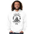 thumbnail image 1 of Liberty or Death Don’t Tread On Me Hoodie Sweatshirt Women Men Brisco Brands S, 1 of 6