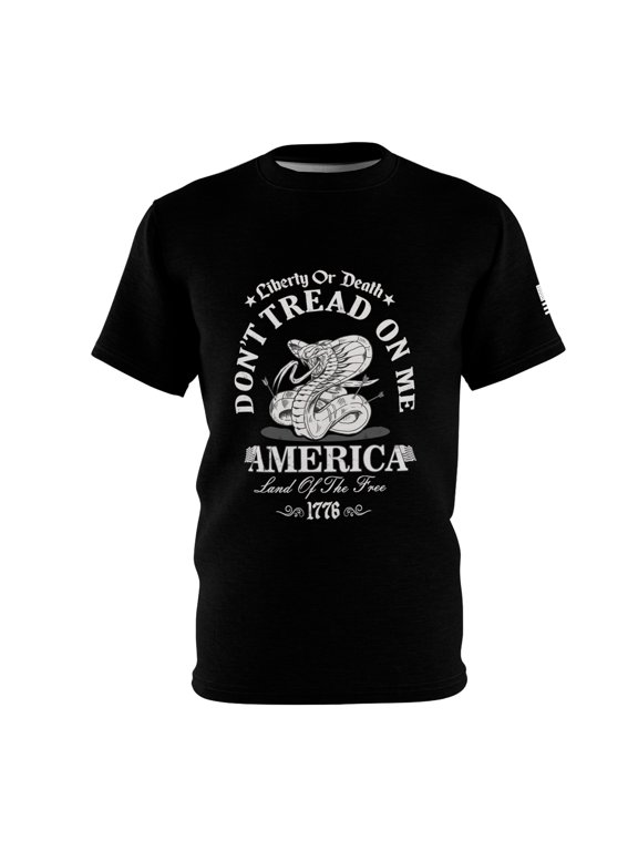 Liberty or Death | Don't Tread on Me | Men's T-Shirt | Military Veteran
