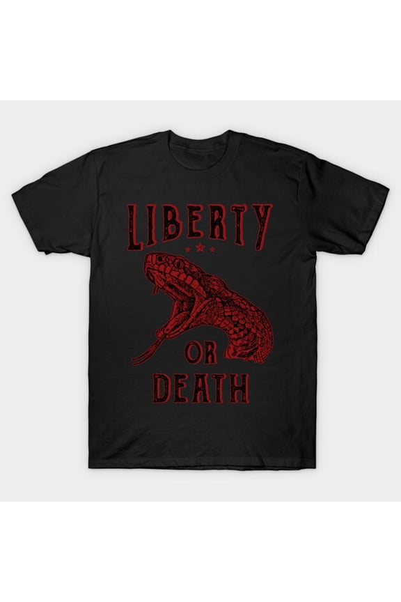 Liberty or Passing Snake 1775 Gadsden Flag Graphic G7142 Unisex T-Shirt, Up to Size 5XL