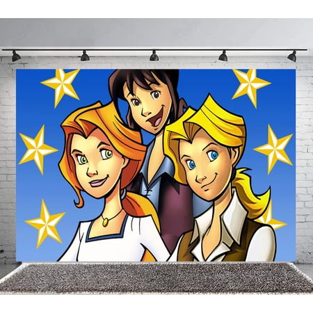 Liberty's Kids Backdrop Banner Party Supplies Poster Movie Theme Background for Photography Birthday Decorations