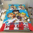 thumbnail image 1 of Liberty's Kids Themed Bed Sheet Set Three Piece Set 53x79 In ches Comfortable And Skin Friendly Unique Design Creating A Star Studded Night Home Decor Gifts For Family Friends fans, 1 of 6