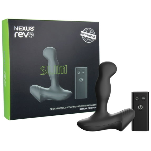 Libertybelle Marketing Nexus Revo Slim Remote Control Rotating Prostate Massager - Black
