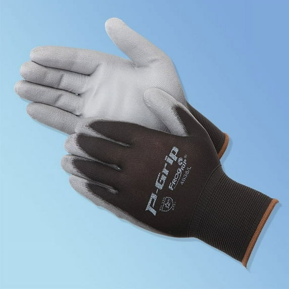 Libery SP4638 P-Grip® Polyurethane Palm Coated Gloves, MD, 12/pairs