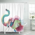 thumbnail image 1 of Libin Abstract Cool Awesome Colorful Vibrant Paint Wild Shower Curtain 60x72 inch, 1 of 3