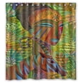 thumbnail image 1 of Libin African Queens Shower Curtain Polyester Fabric Bathroom Decorative Curtain Size 60x72 Inches, 1 of 3