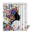 thumbnail image 1 of Libin African Women Waterproof Polyester Bathroom Shower Curtain 60x72 Inches, 1 of 3
