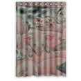thumbnail image 1 of Libin Animal Pigs Shower Curtain Polyester Fabric Bathroom Decorative Curtain Size 48x72 Inches, 1 of 3