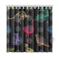 thumbnail image 1 of Libin Animals and Birds Shower Curtain Waterproof Fabric Bath Curtain 66x72 inches, 1 of 3
