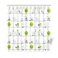 thumbnail image 1 of Libin Baby Seamless Pattern Shower Curtain, Little Birds with Little Tree Polyester Fabric Shower Curtain Bathroom Sets 66x72 Inches, 1 of 3