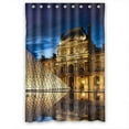thumbnail image 1 of Libin Building Shower Curtain Polyester Fabric Bathroom Decorative Curtain Size 48x72 Inches, 1 of 3