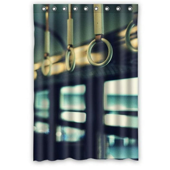 Libin Bus Armrest Waterproof Bathroom Fabric Shower Curtain 48x72 inches