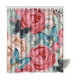 thumbnail image 1 of Libin Butterfly Waterproof Polyester Bathroom Shower Curtain 60x72 Inches, 1 of 3