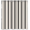 thumbnail image 1 of Libin Classical White and Black Piano Color Vertical Stripe Shower Curtain Polyester Fabric Bathroom Decorative Curtain Size 66x72 Inches, 1 of 3