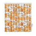 thumbnail image 1 of Libin Collection Cute Cats Group Shower Curtain,Garden Cartoon Kitten Polyester Fabric Shower Curtain Bathroom Sets 66x72 Inches, 1 of 3