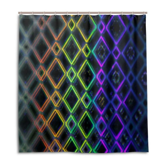 Libin Color Texture Shower Curtain Waterproof Bathroom Shower Curtain 48x72 inches