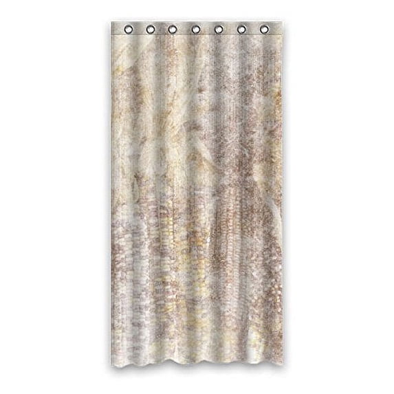 Libin Corn Retro Shower Curtain Polyester Fabric Bathroom Decorative Curtain Size 36x72 Inches
