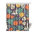 thumbnail image 1 of Libin Day Of The Dead Sugar Skulls Flowers CandlesShower Curtain Bathroom Decor 60x72 Inch, 1 of 3