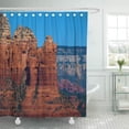 thumbnail image 1 of Libin Desert Sedona Coffee Pot Landscape Arizona Mountains Southwestern Southwest Shower Curtain 66x72 inch, 1 of 3