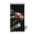 thumbnail image 1 of Libin Dragonfly Waterproof Polyester Bathroom Shower Curtain 36x72 Inches, 1 of 3