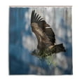 thumbnail image 1 of Libin Eagle Wings Shower Curtain Waterproof Bathroom Shower Curtain 60x72 inches, 1 of 3