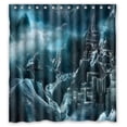 thumbnail image 1 of Libin Fantasy Castle Shower Curtain Polyester Fabric Bathroom Decorative Curtain Size 66x72 Inches, 1 of 3