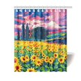 thumbnail image 1 of Libin Field With SunflowersShower Curtain Bathroom Decor 66x72 Inch, 1 of 3