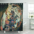 thumbnail image 1 of Libin Fine The Maiden on Klimt Gustav 1862 1918 Modern Shower Curtain 66x72 inch, 1 of 3