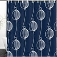thumbnail image 1 of Libin Floral Unusual Plants Nature Modern Bird Shower Curtain 60x72 Inches, 1 of 3