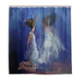 thumbnail image 1 of Libin Girl Shower Curtain Waterproof Bathroom Shower Curtain 66x72 inches, 1 of 3