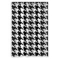 thumbnail image 1 of Libin Houndstooth Pattern Waterproof Shower Curtain Bathroom Decor Sets with Hooks 48x72 Inches, 1 of 3