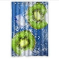 thumbnail image 1 of Libin Kiwi Fruit In The Water Shower Curtain Polyester Fabric Bathroom Decorative Curtain Size 48x72 Inches, 1 of 3