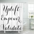 thumbnail image 1 of Libin Makeup Uplift Empower Presenter Younique Mascara Catalog Purse Marketing Shower Curtain 60x72 inch, 1 of 3