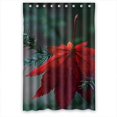 thumbnail image 1 of Libin Maple Leaf Embrace The Pine Tree Fahion Shower Curtain Polyester Fabric Bathroom Decorative Curtain Size 48x72 Inches, 1 of 3