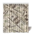 thumbnail image 1 of Libin Money Waterproof Polyester Bathroom Shower Curtain 60x72 Inches, 1 of 3