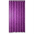 thumbnail image 1 of Libin Mosaic Purple Shower Curtain Polyester Fabric Bathroom Decorative Curtain Size 36x72 Inches, 1 of 3