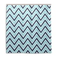 thumbnail image 1 of Libin Navy Chevron Shower Curtain Waterproof Bathroom Shower Curtain 60x72 inches, 1 of 3